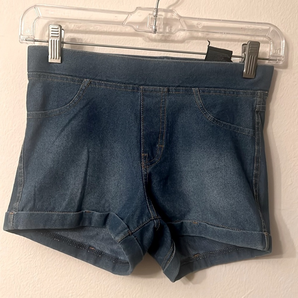 HM junior blue jeans short size 12 y2k